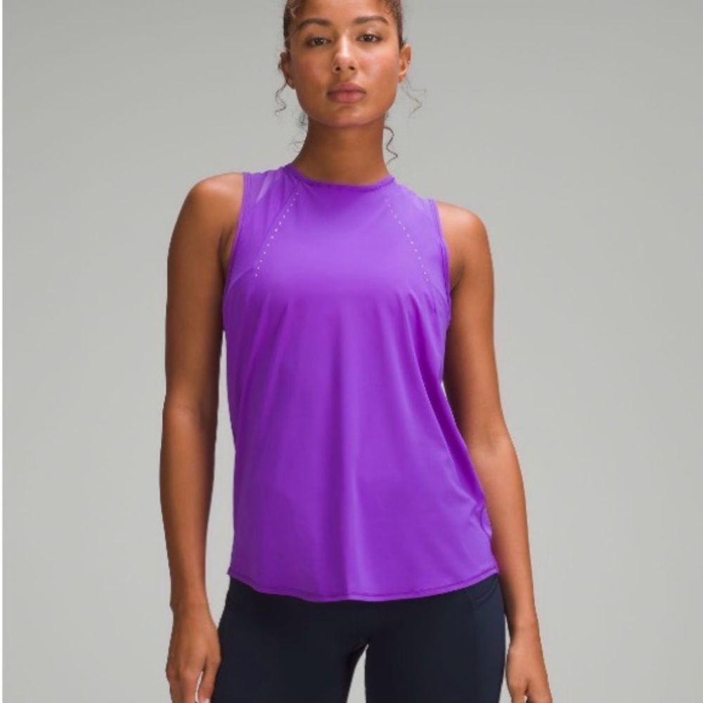 Purple Sleeveless Active Tank Top - Lululemon size 6